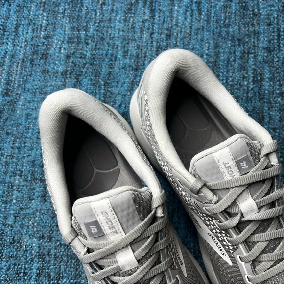 Brooks Ghost 14 Running Shoes Alloy Grey - Picture 5 of 9